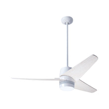 Load image into Gallery viewer, Velo DC Ceiling Fan in Gloss White/Whitewash.
