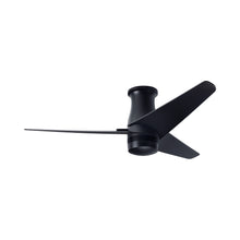 Load image into Gallery viewer, Velo DC Flush Mount Ceiling Fan in Dark Bronze/Dark.
