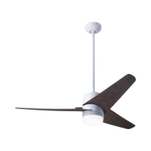 Load image into Gallery viewer, Velo DC LED Ceiling Fan in Gloss White/Ebony.
