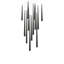 Load image into Gallery viewer, Cascade LED Multi Light Pendant Light in Detail.

