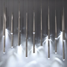 Load image into Gallery viewer, Cascade Linear LED Chandelier in Detail.
