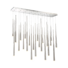Load image into Gallery viewer, Cascade Linear LED Chandelier in Detail.
