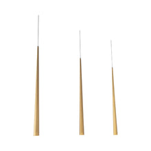 Load image into Gallery viewer, Cascade Linear LED Chandelier in Detail.
