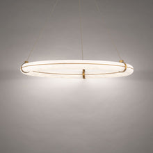 Load image into Gallery viewer, Clique LED Chandelier in Detail.
