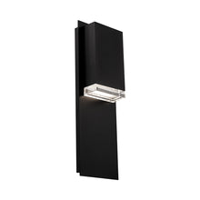Load image into Gallery viewer, Draped Outdoor LED Wall Light in Detail.
