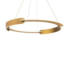 Load image into Gallery viewer, Ilios LED Chandelier in Aged Brass (Large).
