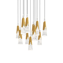Load image into Gallery viewer, Kilt Square LED Pendant Light.
