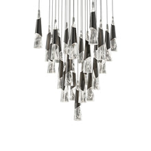 Load image into Gallery viewer, Kilt Square LED Pendant Light in Detail.
