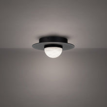 Load image into Gallery viewer, Landed LED Flush Mount Ceiling Light in Detail.
