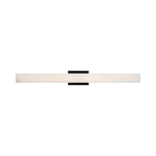 Load image into Gallery viewer, Lanza LED Bath Wall Light in Black (Large).

