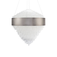 Load image into Gallery viewer, Luzerne LED Pendant Light in Brushed Nickel.
