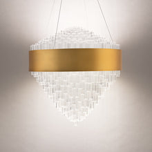 Load image into Gallery viewer, Luzerne LED Pendant Light in Detail.
