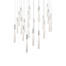 Load image into Gallery viewer, Magic Square LED Pendant Light in Polished Nickel (25-Light).
