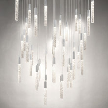 Load image into Gallery viewer, Magic Square LED Pendant Light in Detail.
