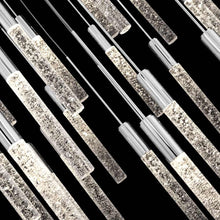 Load image into Gallery viewer, Magic Square LED Pendant Light in Detail.
