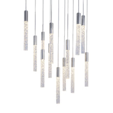 Load image into Gallery viewer, Magic Square LED Pendant Light in Detail.
