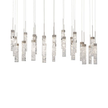 Load image into Gallery viewer, Minx LED Linear Multi Pendant Light in Antique Nickel (23-Light).
