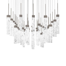 Load image into Gallery viewer, Minx Square LED Multi Pendant Light in Antique Nickel (41-Light).
