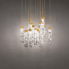 Load image into Gallery viewer, Minx Square LED Multi Pendant Light in Detail.
