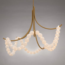 Load image into Gallery viewer, Parel LED Chandelier in Detail.
