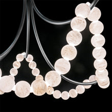 Load image into Gallery viewer, Parel LED Chandelier in Detail.
