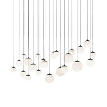 Load image into Gallery viewer, Pisces LED Linear Pendant Light in Black (23-Light).
