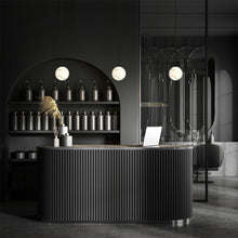 Load image into Gallery viewer, Pisces LED Pendant Light in living room.
