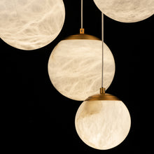 Load image into Gallery viewer, Pisces Square LED Pendant Light in Detail.
