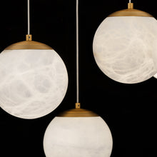 Load image into Gallery viewer, Pisces Square LED Pendant Light in Detail.
