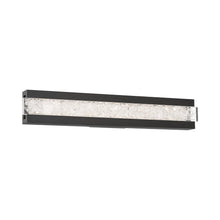 Load image into Gallery viewer, Posh LED Bath Vanity Light in Black (29-Inch).
