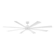 Load image into Gallery viewer, Size Matters Outdoor Ceiling Fan in Matte White (84-Inch/Light Kit Not Included).
