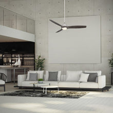 Load image into Gallery viewer, Skylark Outdoor LED Ceiling Fan in living room.
