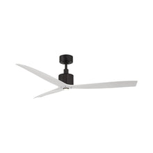 Load image into Gallery viewer, Spinster Outdoor LED Ceiling Fan in Matte Black/Matte White.

