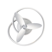 Load image into Gallery viewer, Veloce Outdoor LED Flush Mount Ceiling Fan in Detail.
