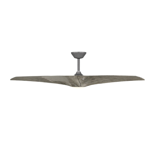 Zephyr Outdoor LED Downrod Ceiling Fan.