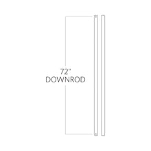 Load image into Gallery viewer, 72-Inch Downrod - line drawing.
