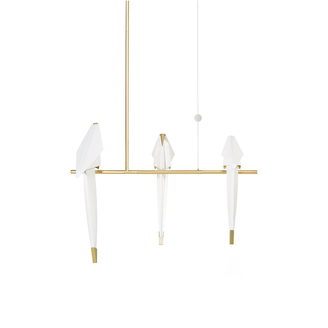 Perch LED Linear Pendant Light (3-Light).