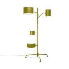 Load image into Gallery viewer, Statistocrat LED Floor Lamp in Curry.
