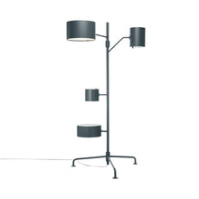 Load image into Gallery viewer, Statistocrat LED Floor Lamp in Iron Grey.
