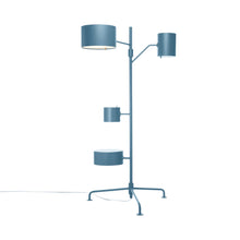 Load image into Gallery viewer, Statistocrat LED Floor Lamp in Pastel Blue.
