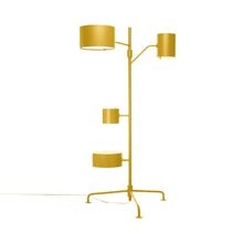 Load image into Gallery viewer, Statistocrat LED Floor Lamp in Traffic Yellow.
