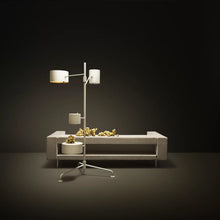 Load image into Gallery viewer, Statistocrat LED Floor Lamp in living room.
