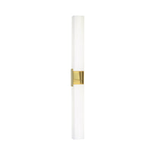 Load image into Gallery viewer, Artemis LED Bath Wall Light in Satin Brass (36-Inch).
