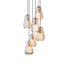Load image into Gallery viewer, Anoli Chandelier in Gold (6-Light).
