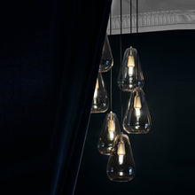 Load image into Gallery viewer, Anoli Chandelier in living room.
