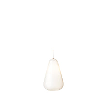 Load image into Gallery viewer, Anoli Pendant Light in Opal White (Medium).
