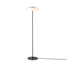 Load image into Gallery viewer, Blossi LED Floor Lamp in Black/Opal.
