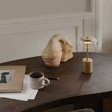 Load image into Gallery viewer, Blossi LED Mini Portable Table Lamp in living room.
