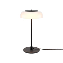 Load image into Gallery viewer, Blossi LED Table Lamp in Black/Opal White (Medium).
