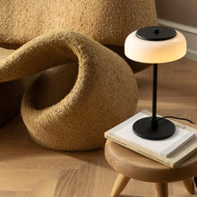 Load image into Gallery viewer, Blossi LED Table Lamp in living room.
